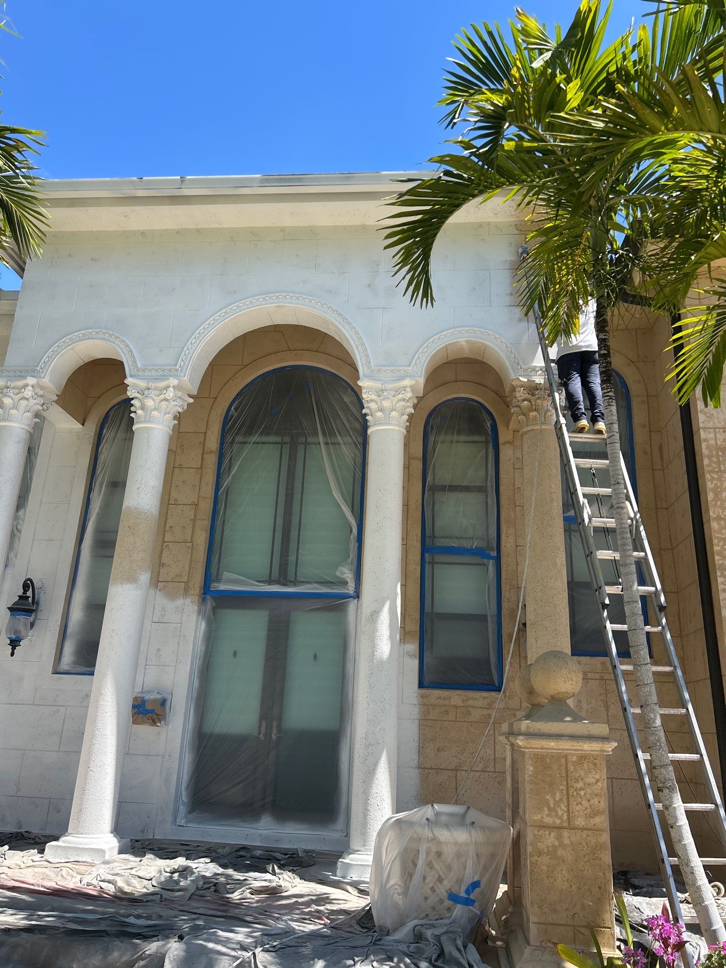 Exterior Home Reinvention by John “The Greek” Painting