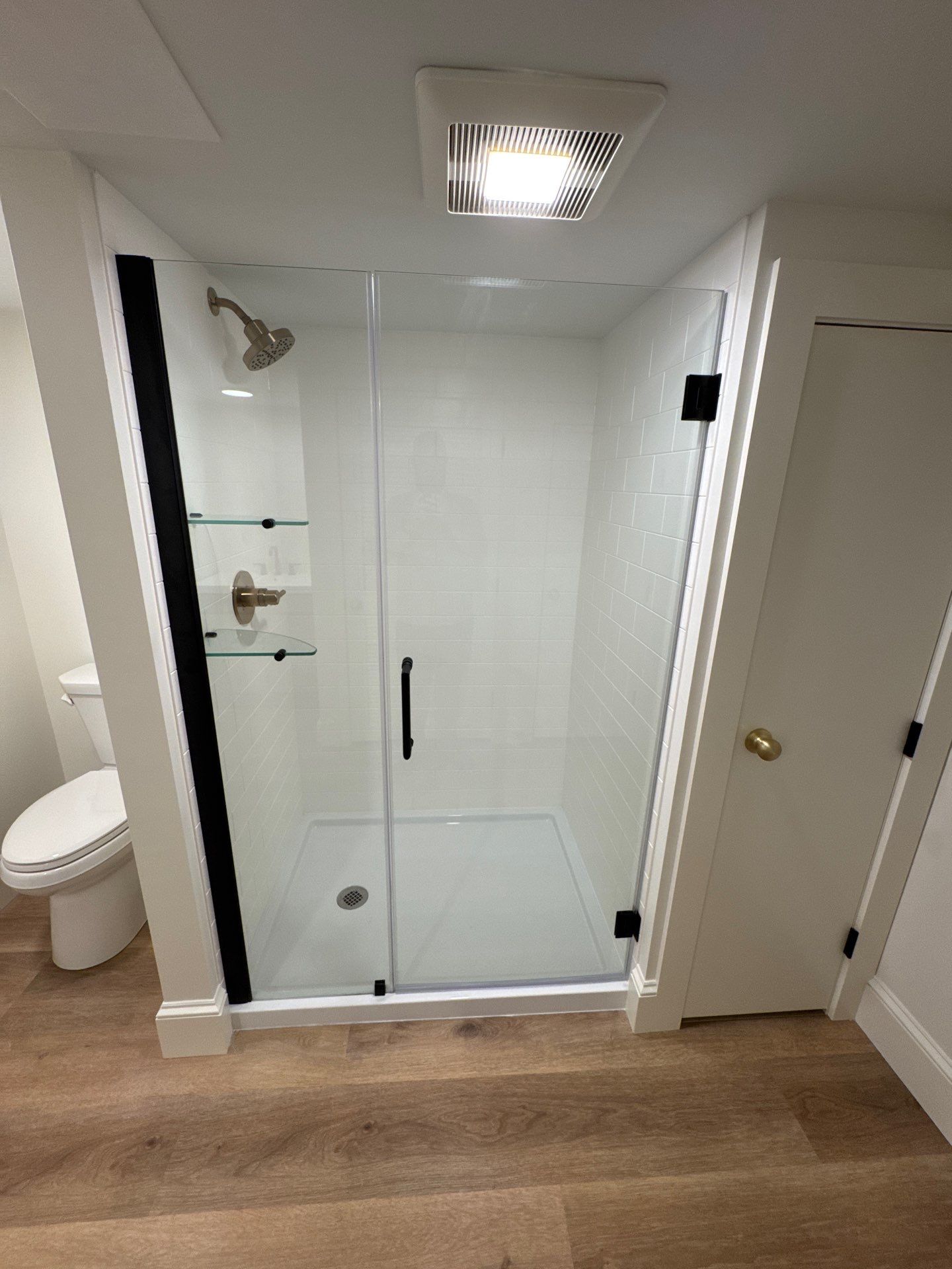 Basement Bathroom & Exterior Drainage by Chagnon Building & Remodeling LLC