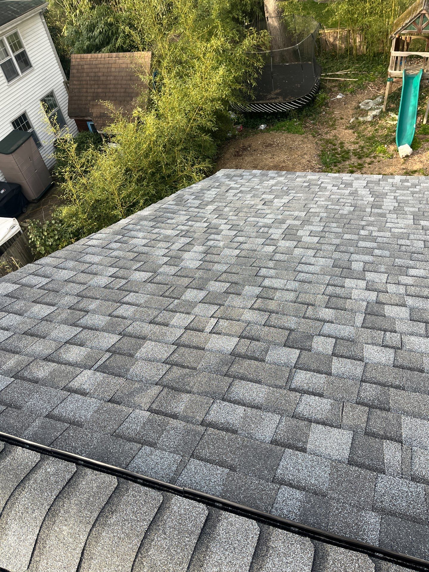 Falls Church Landmark Pro Roof in Max Def Pewter by RM Banning, Inc.