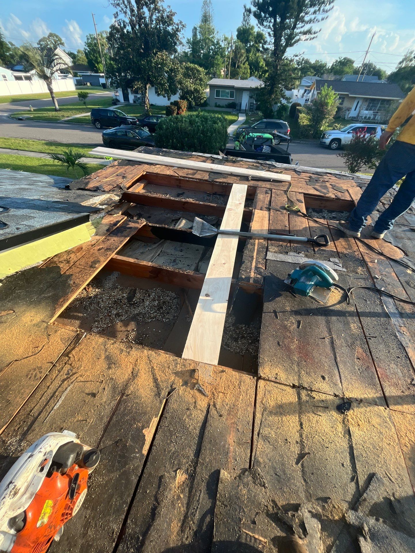 Project in St. Petersburg 33711 by Mitchell Roofing Company LLC 