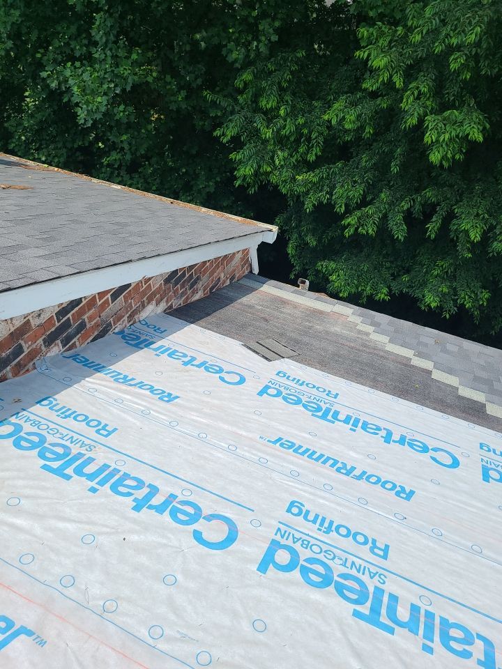 Reston: CertainTeed Landmark Pro Architectural Shingles in Max Def Moire Black by RM Banning, Inc.