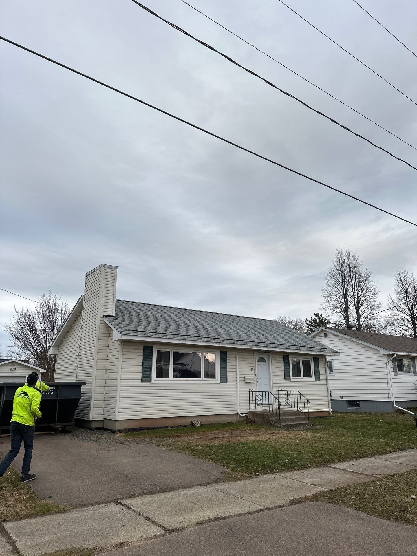 Residential Roofing Installation using Asphalt GAF HDZ by Artisan Roofing & Home Improvements Inc.