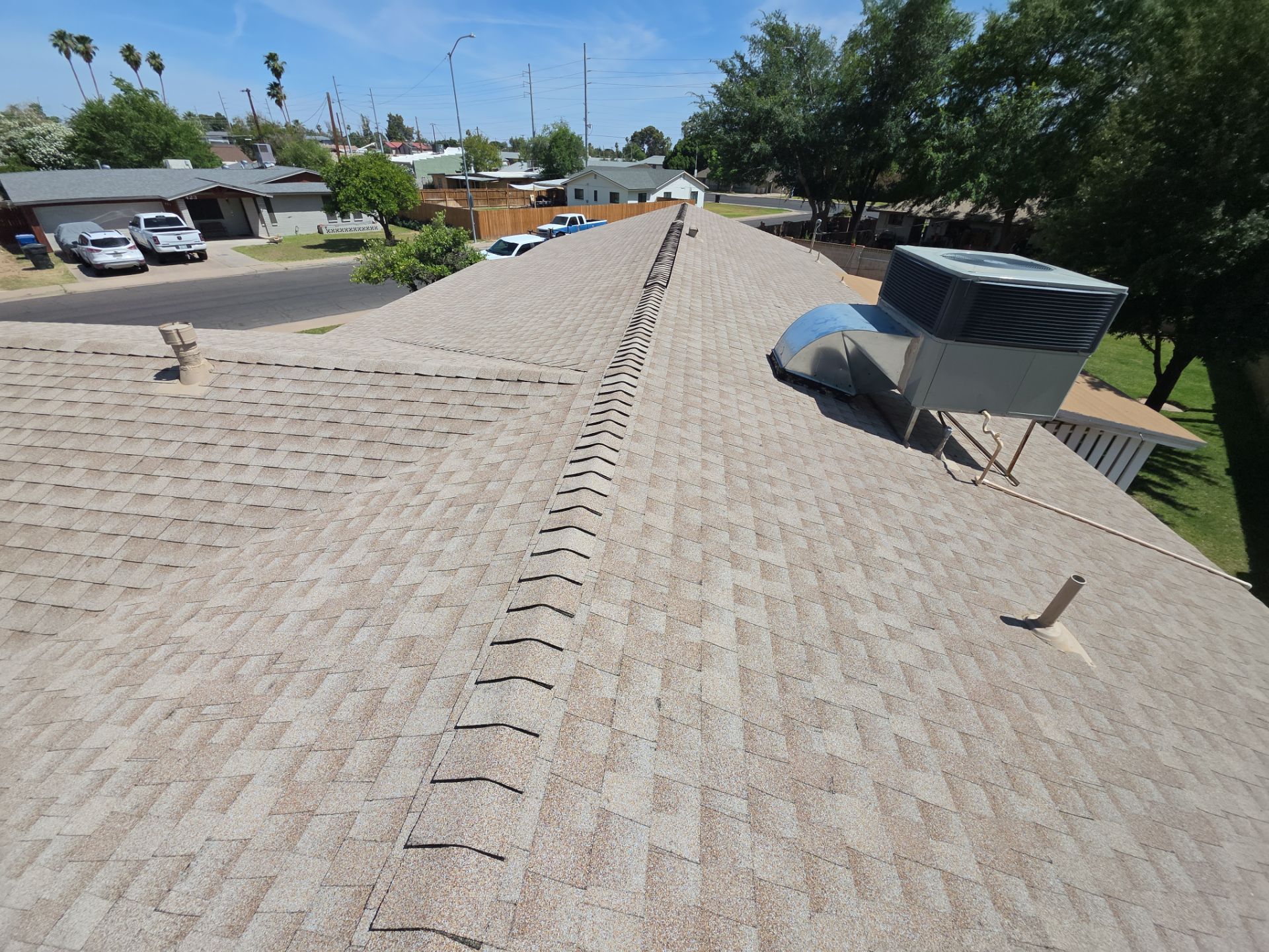 New GAF Roof in Mesa, Arizona by Weather-Tite Roofing