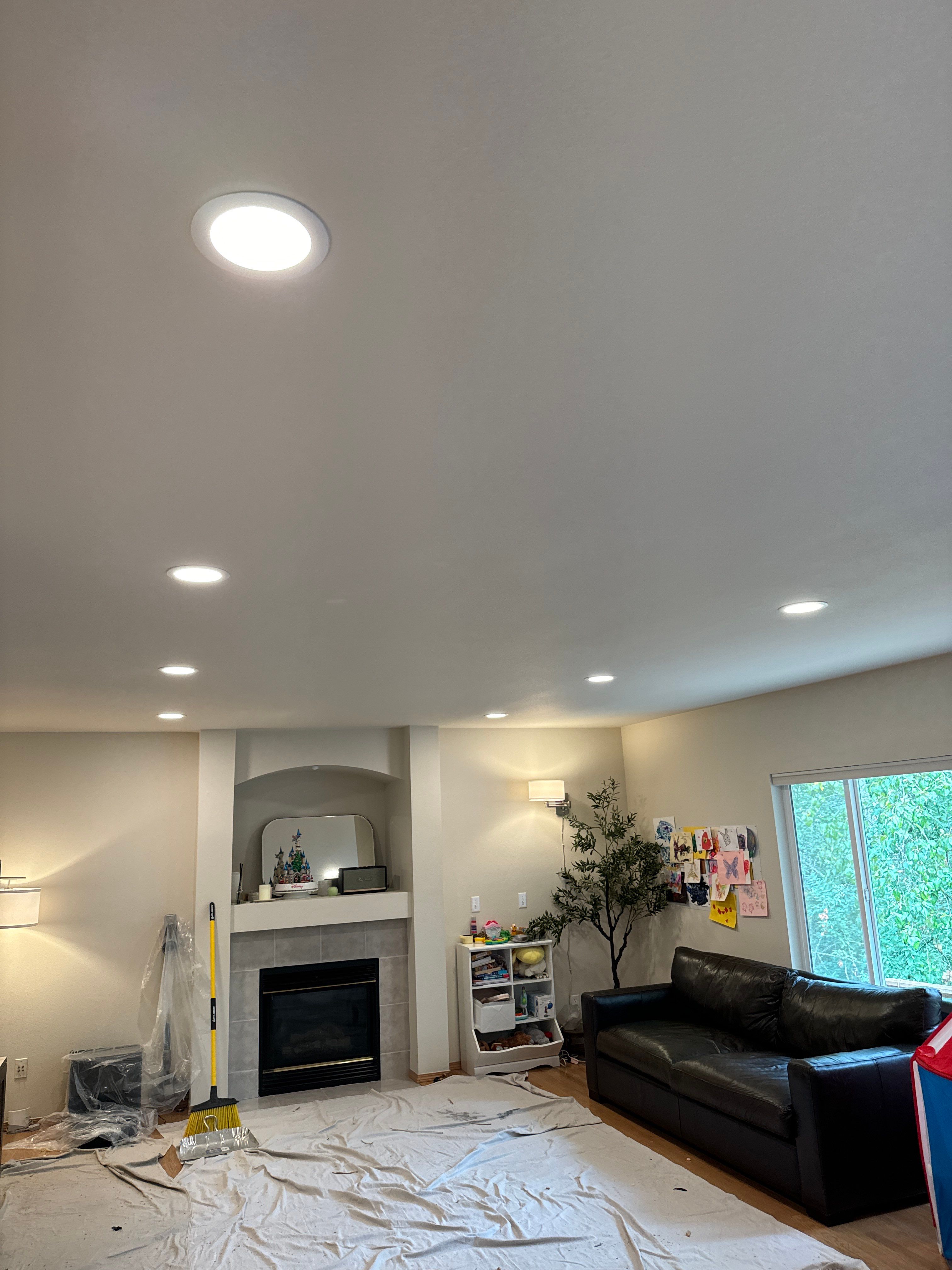 Redmond Living Room Lighting Upgrade by Renew Electric