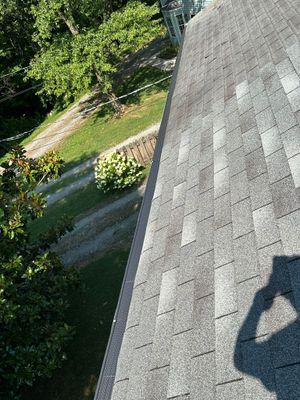 Gutter Cleaning and Gutter Guard Install using Bulldog Metal Gutter Guards