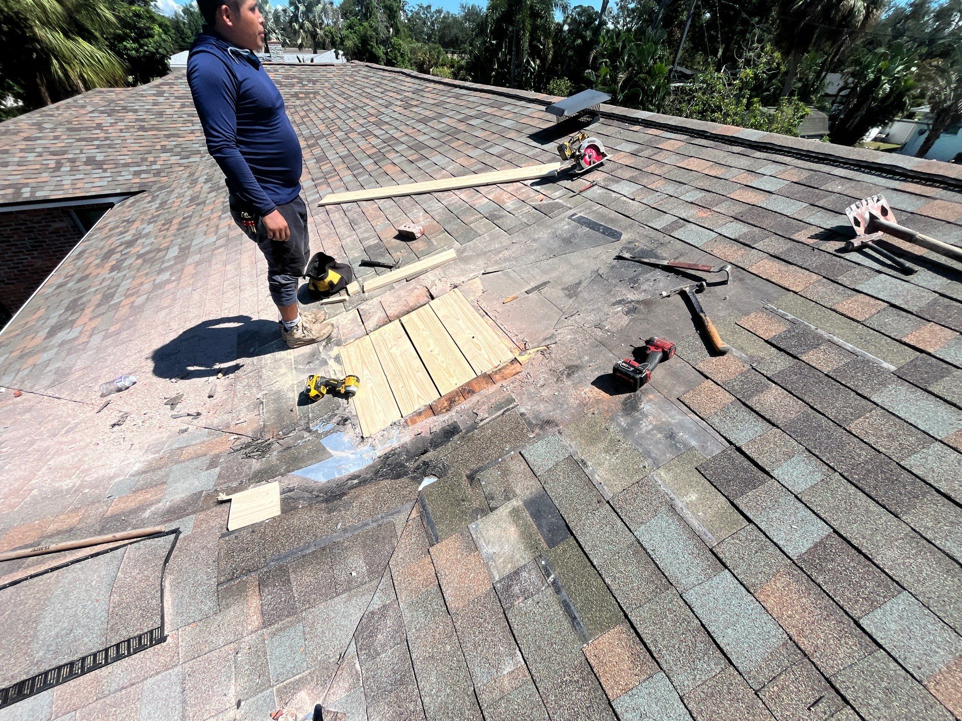 Project in St. Petersburg 33713 by Mitchell Roofing Company LLC 