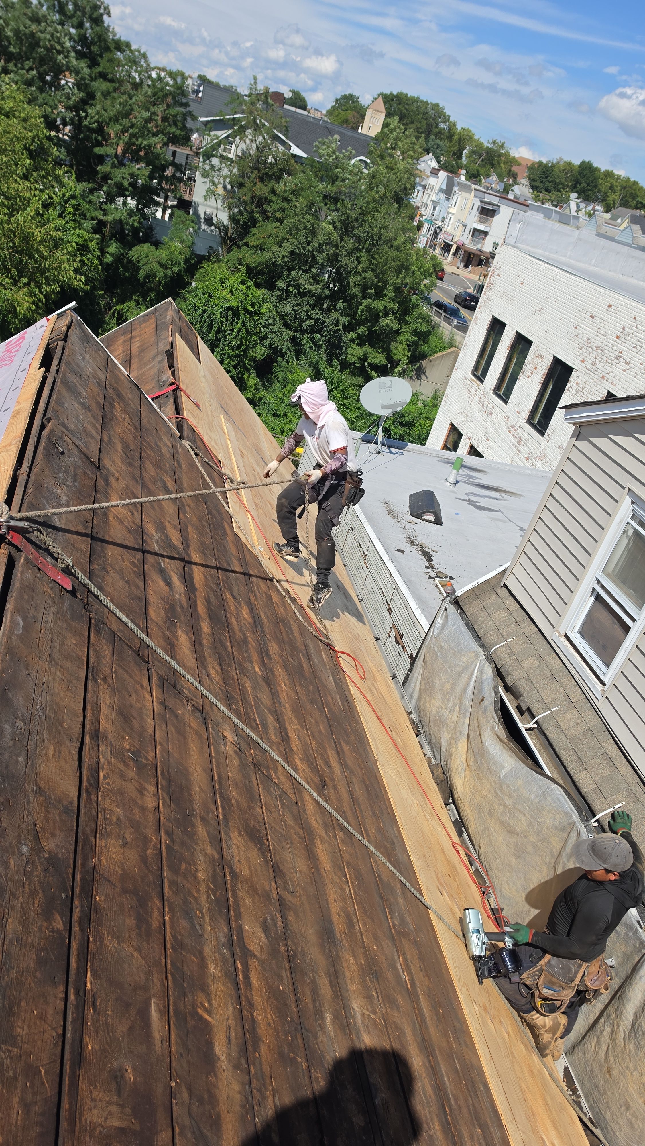 Full Residential Roof Replacement and Decking Repair in East Newark by AVEQOR