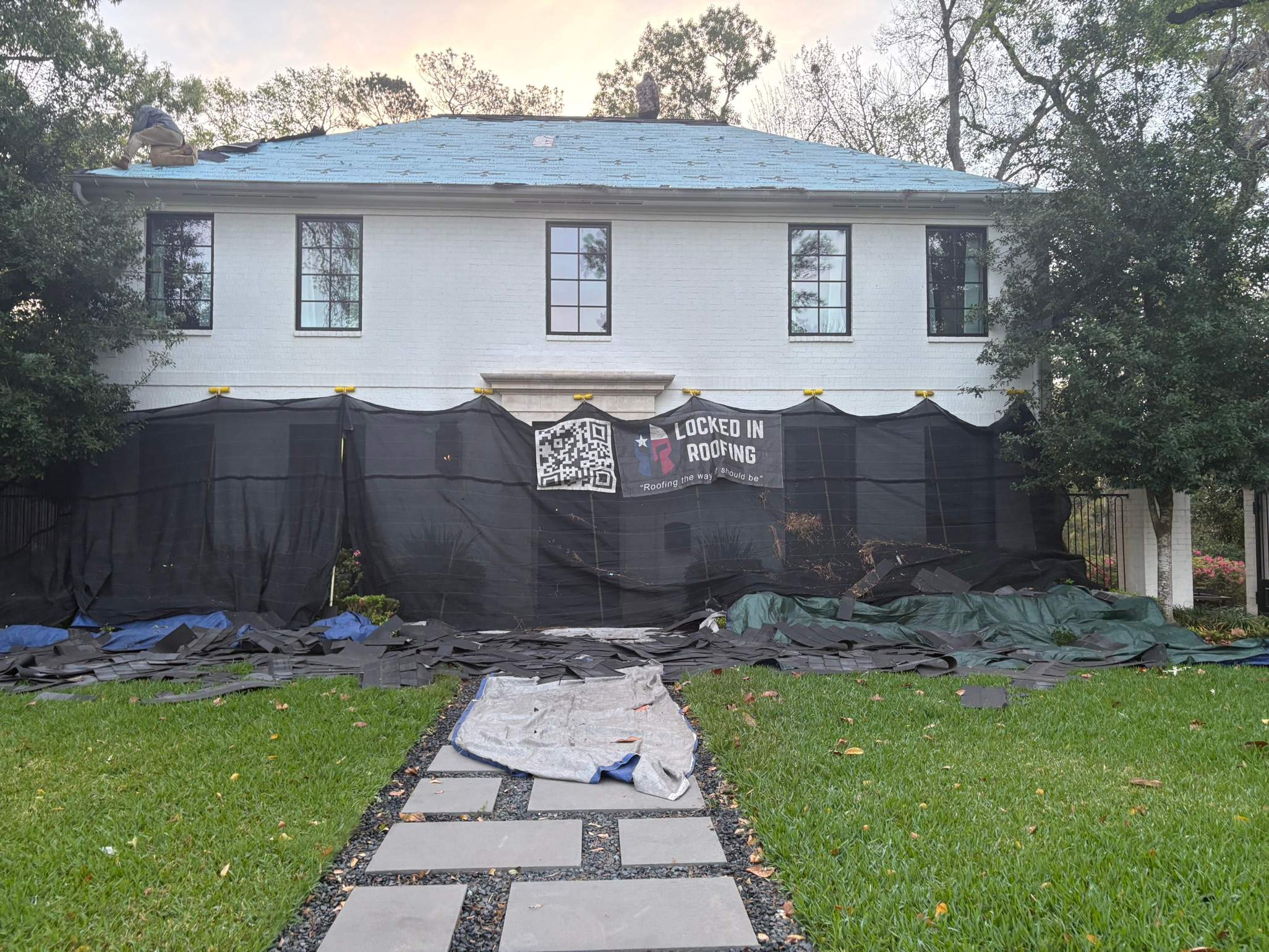 Project in Memorial by Locked In Roofing