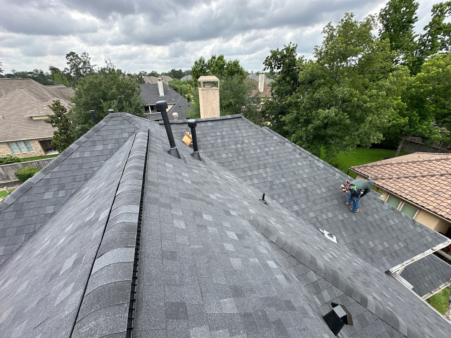 Project in Spring by Motion Roofing
