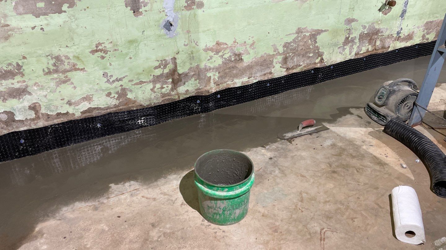 Interior Drain Tile & Foundation Crack Repair in Northeast Minneapolis by Waterproofing Northeast