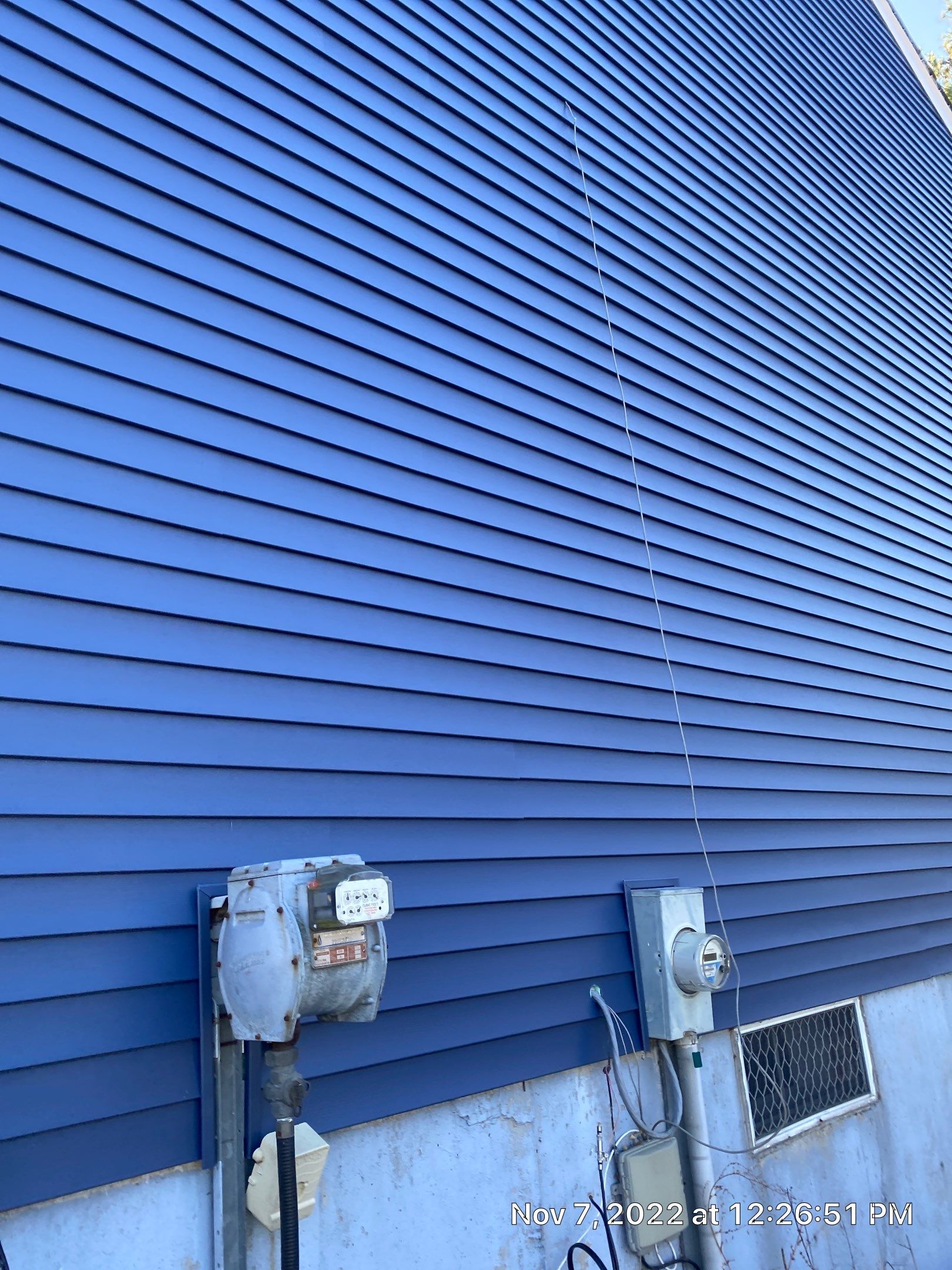 Siding Replacement using Certainteed Restoration Classic D4 Midnight Blue by 180 Contractors