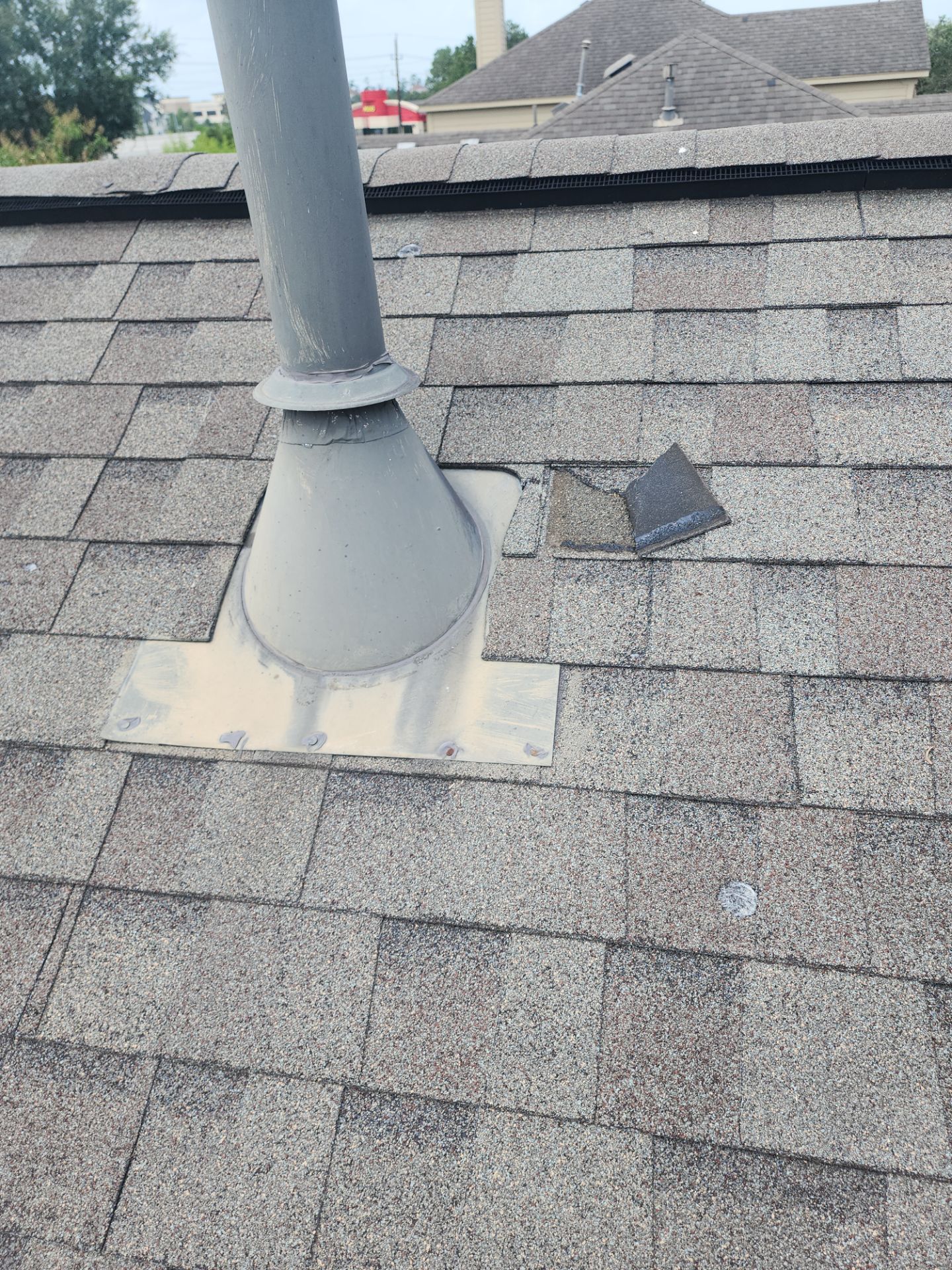 Hail Damage using Owen's Corning Duration (Lifetime) Shingles by Roof Repair Company