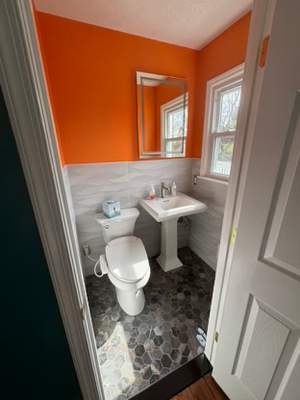 Powder Room Remodel - Bel Air, MD