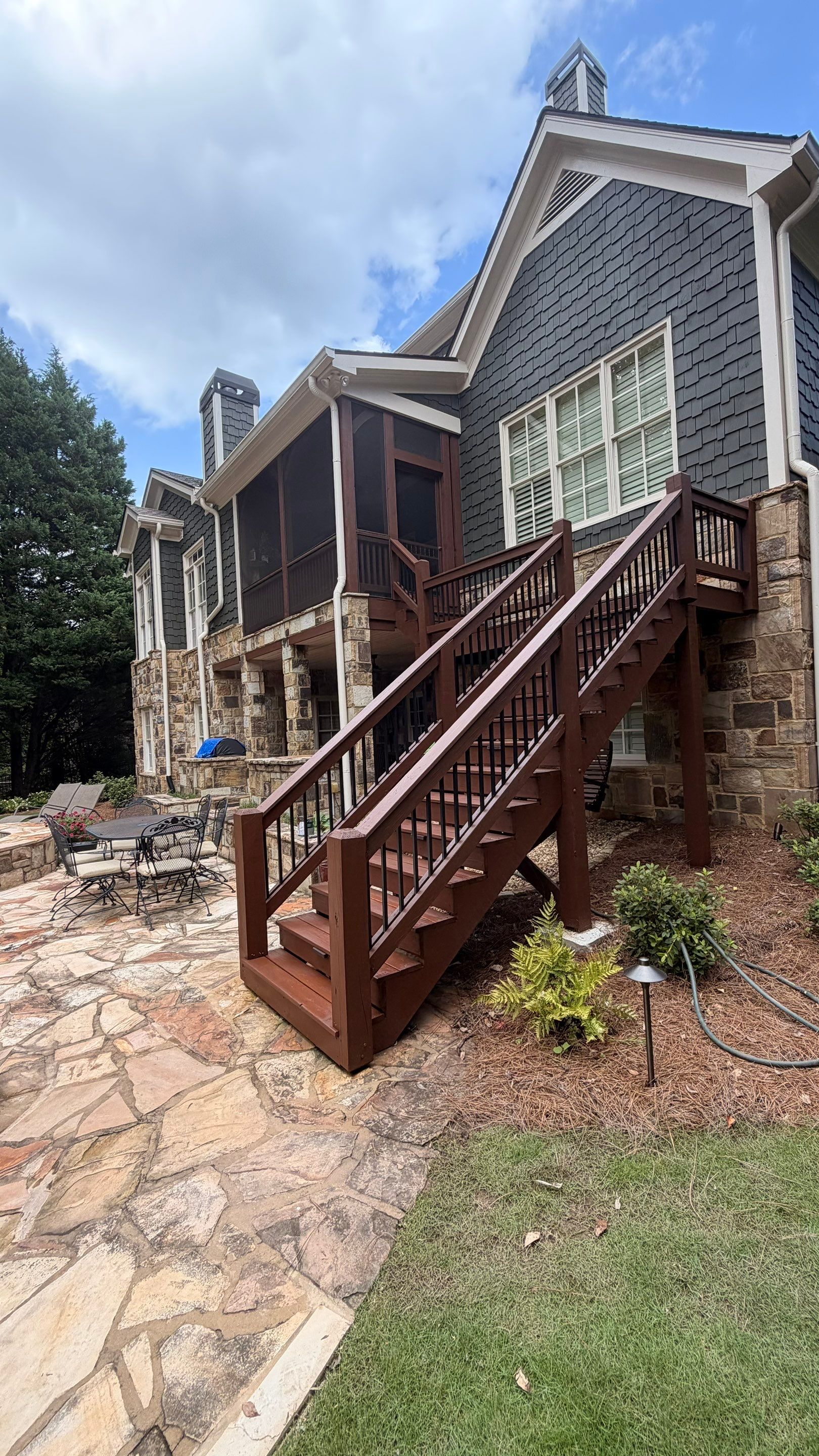 Comprehensive Interior and Exterior Painting With Custom Deck Staining by Swift Home Renovations