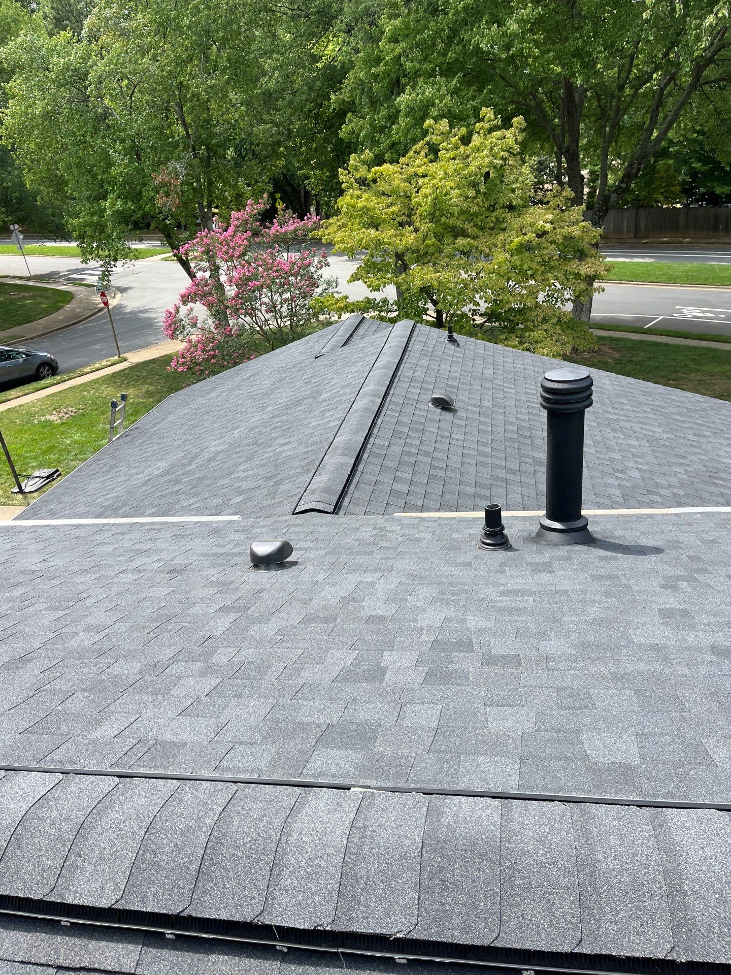 Vienna: Multi-Trade Restoration with CertainTeed Landmark Shingles in Charcoal Black by RM Banning, Inc.