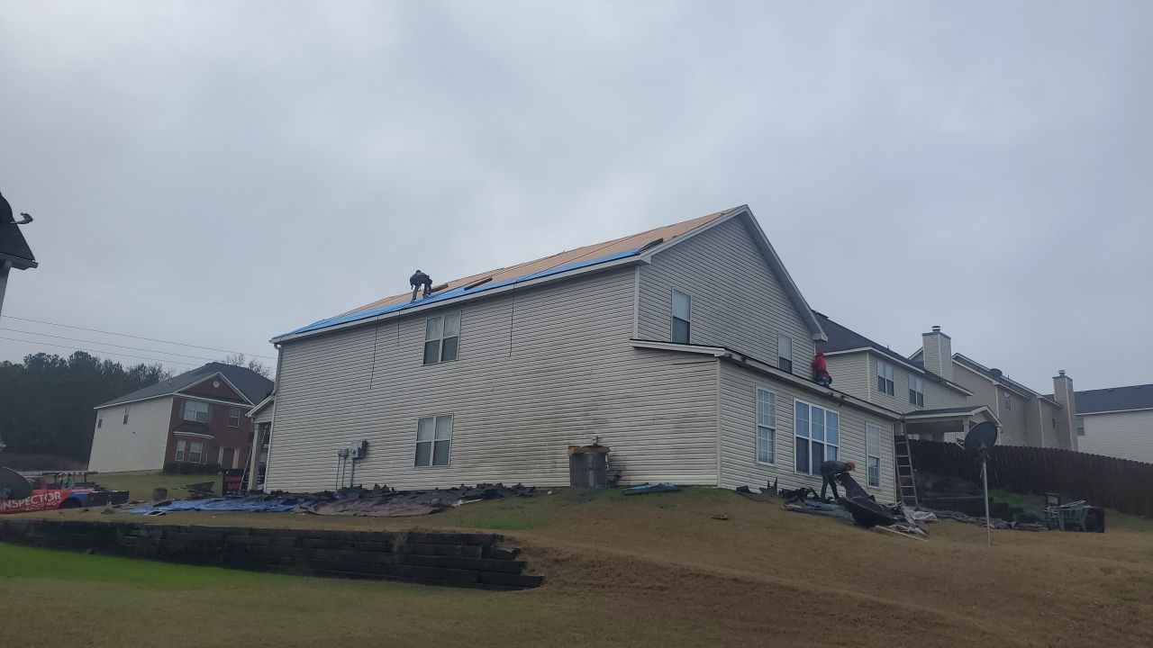 Residential Roofing Installation using Owens Corning by Inspector Roofing and Restoration