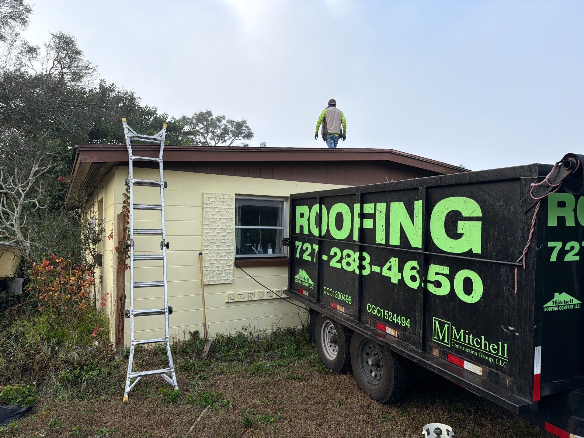 Project in St. Petersburg 33702 by Mitchell Roofing Company LLC 