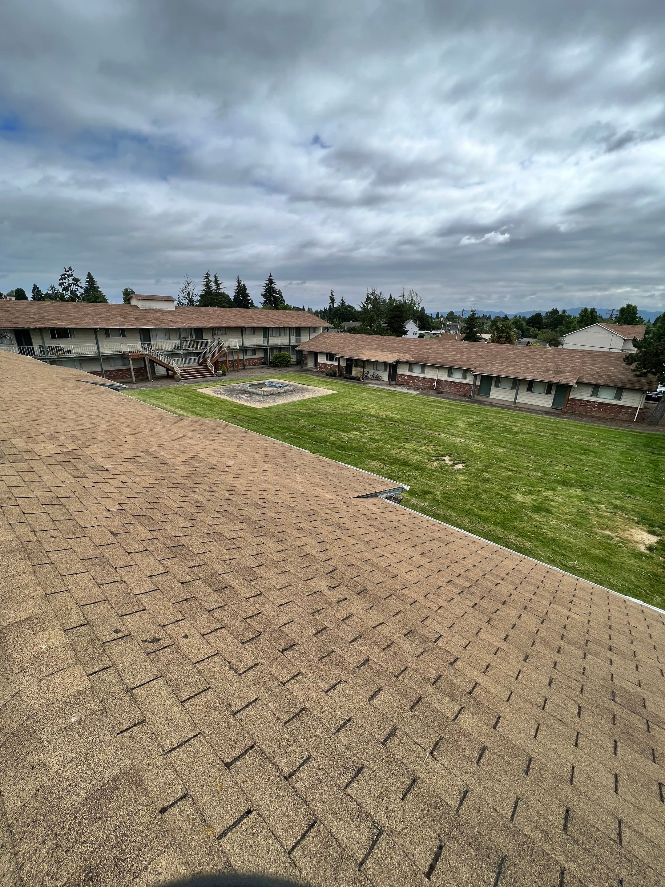 Residential Roofing Installation using IKO Dynasty (Color: Brownstone) by Orezona Building & Roofing Company, Inc.