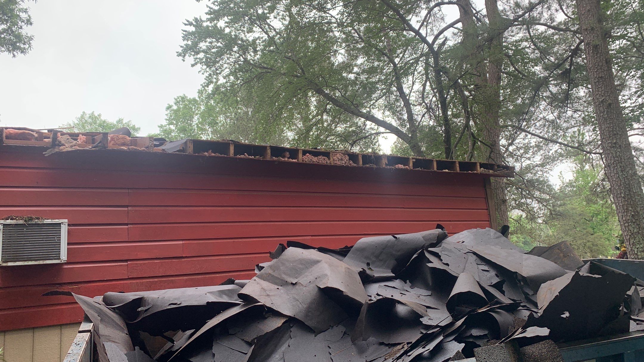 Residential Shingle Reroof using 29 gauge metal by Hostetler Roofing