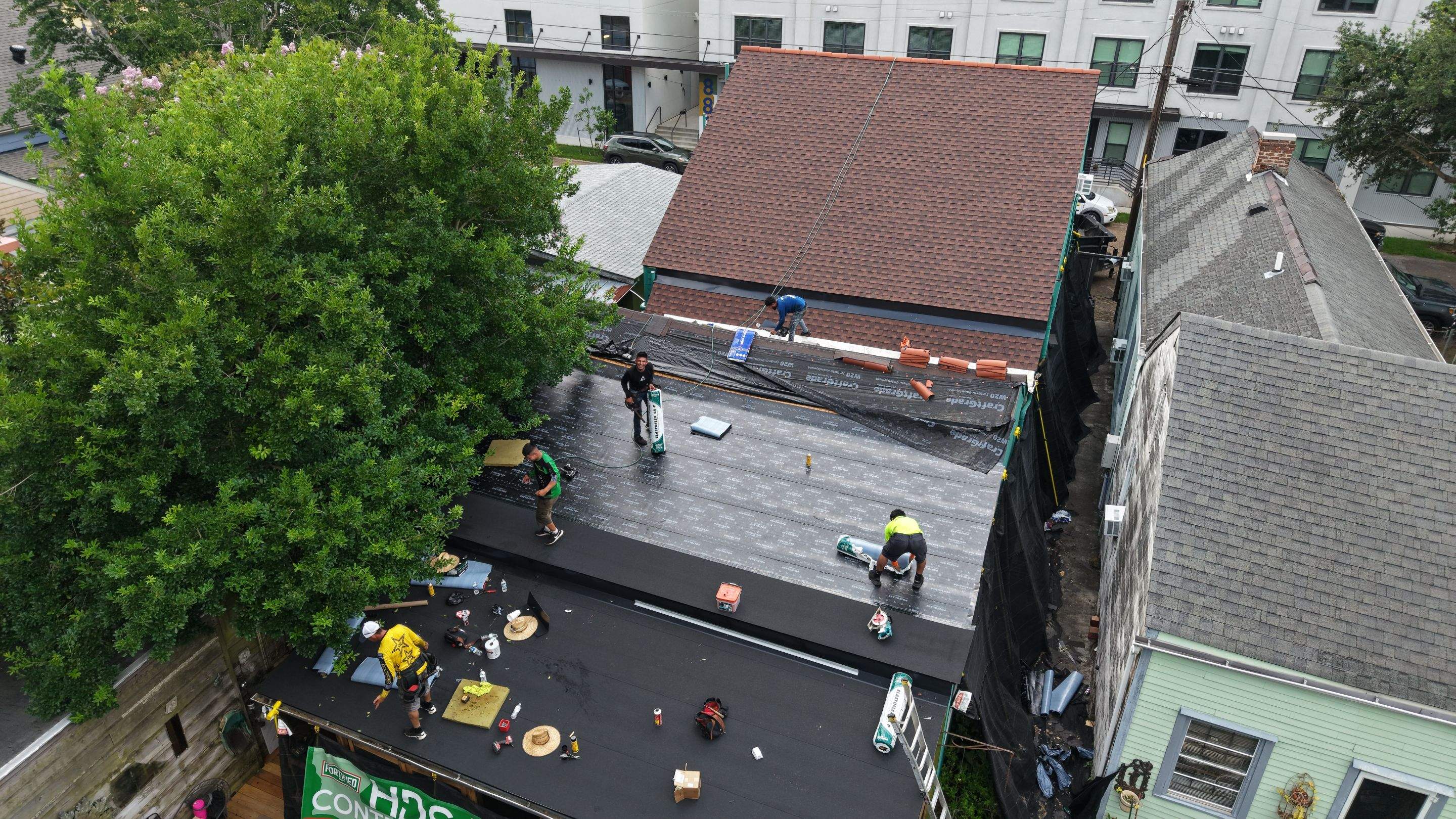 Roof Replacement in New Orleans by HDS Contractors