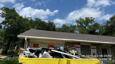 Attic repair and roof replacement