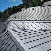 24ga 1" Nail-Strip Mill Finish by Total Roofing System The Metal Roof Experts