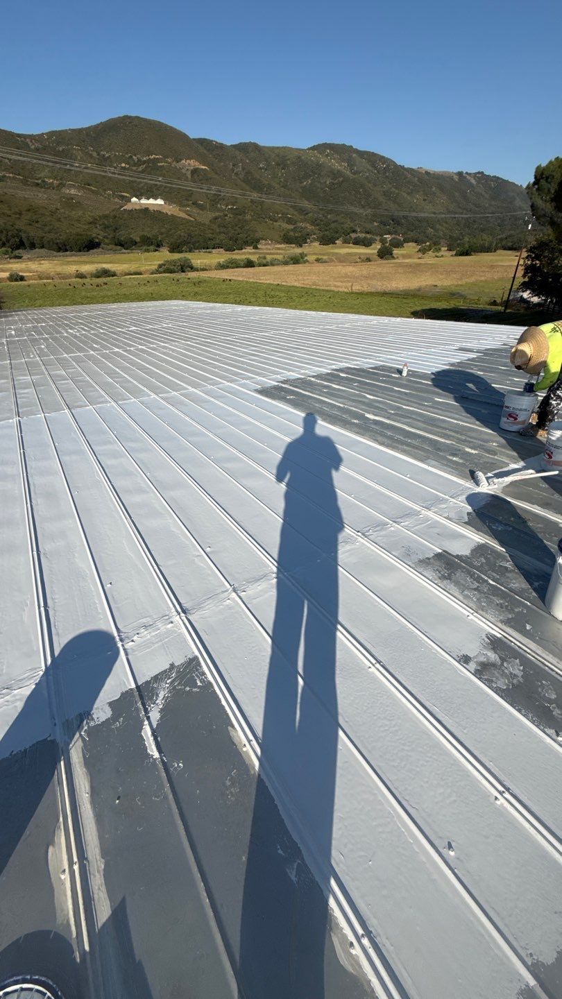Metal Roof Silicone Coating and Structural Repair in San Ysabel by Reliable Roofing San Diego Inc.