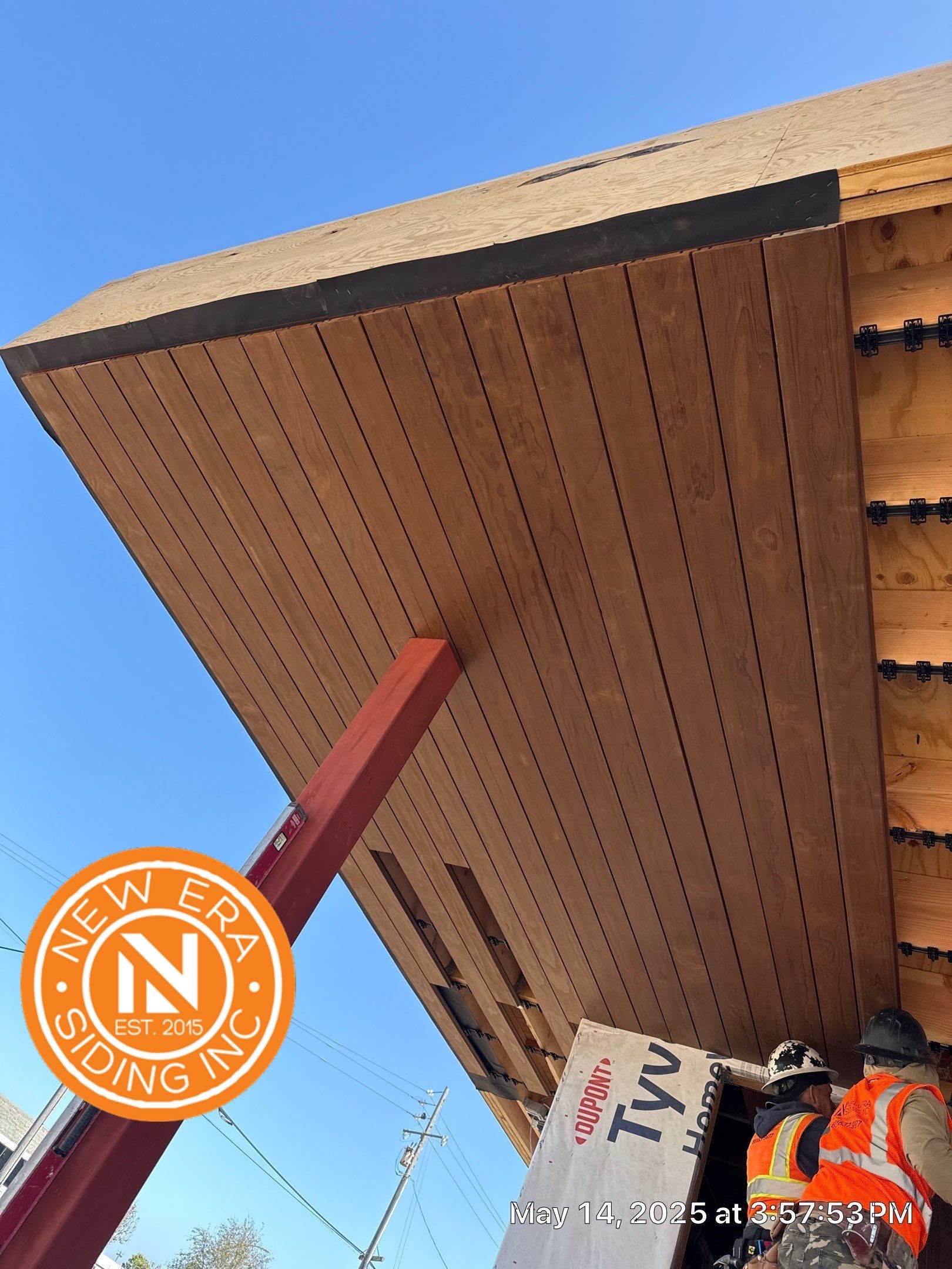 Kebony siding  by New Era Siding Inc 