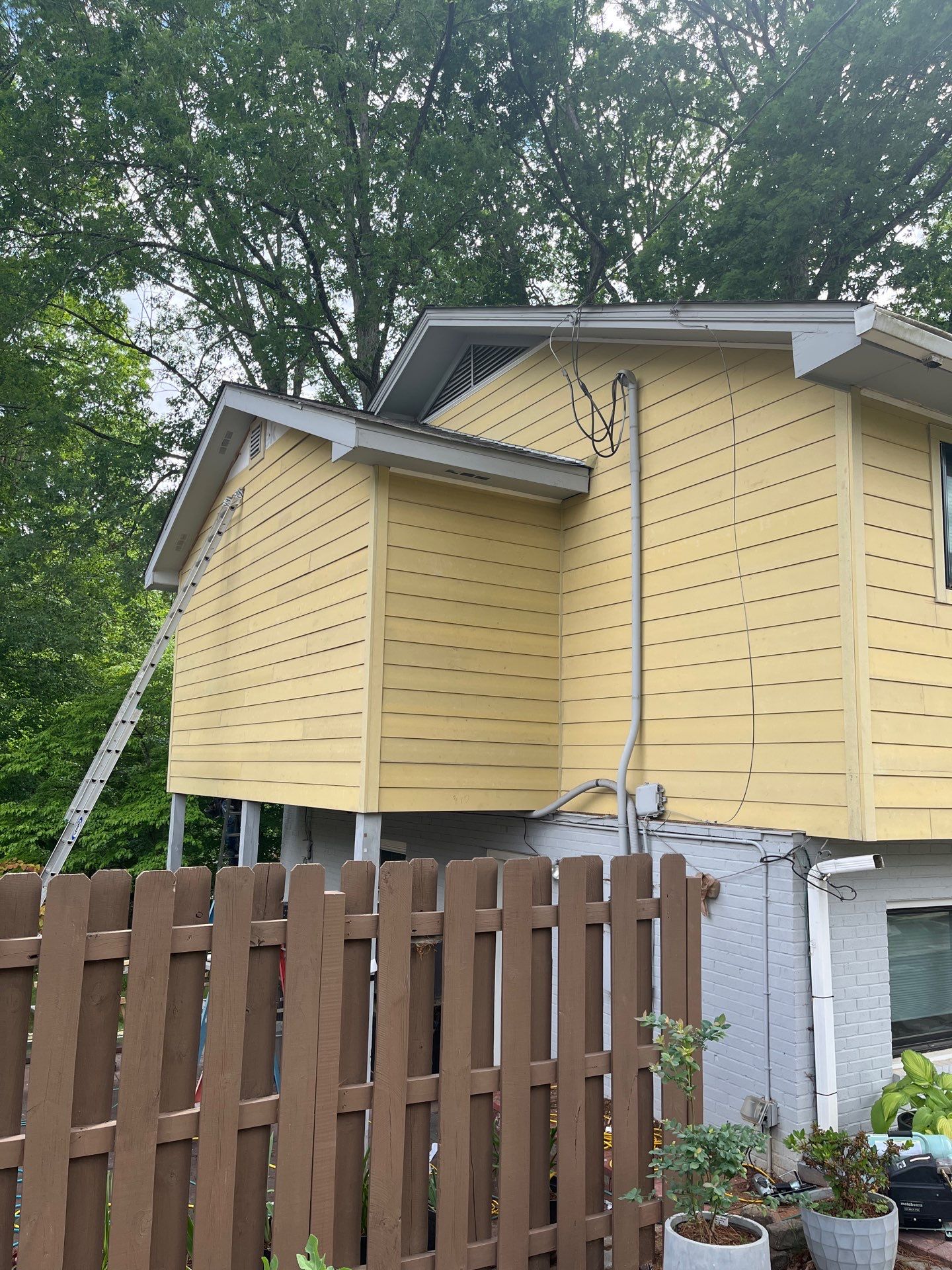 Siding and Door Replacement with Exterior Painting in Atlanta, GA by Nelson Exteriors