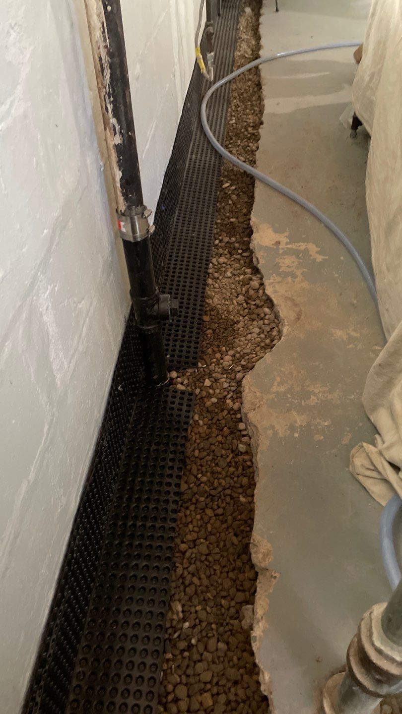 Basement Waterproofing for Kristi & Danny in St. Paul by Waterproofing Northeast