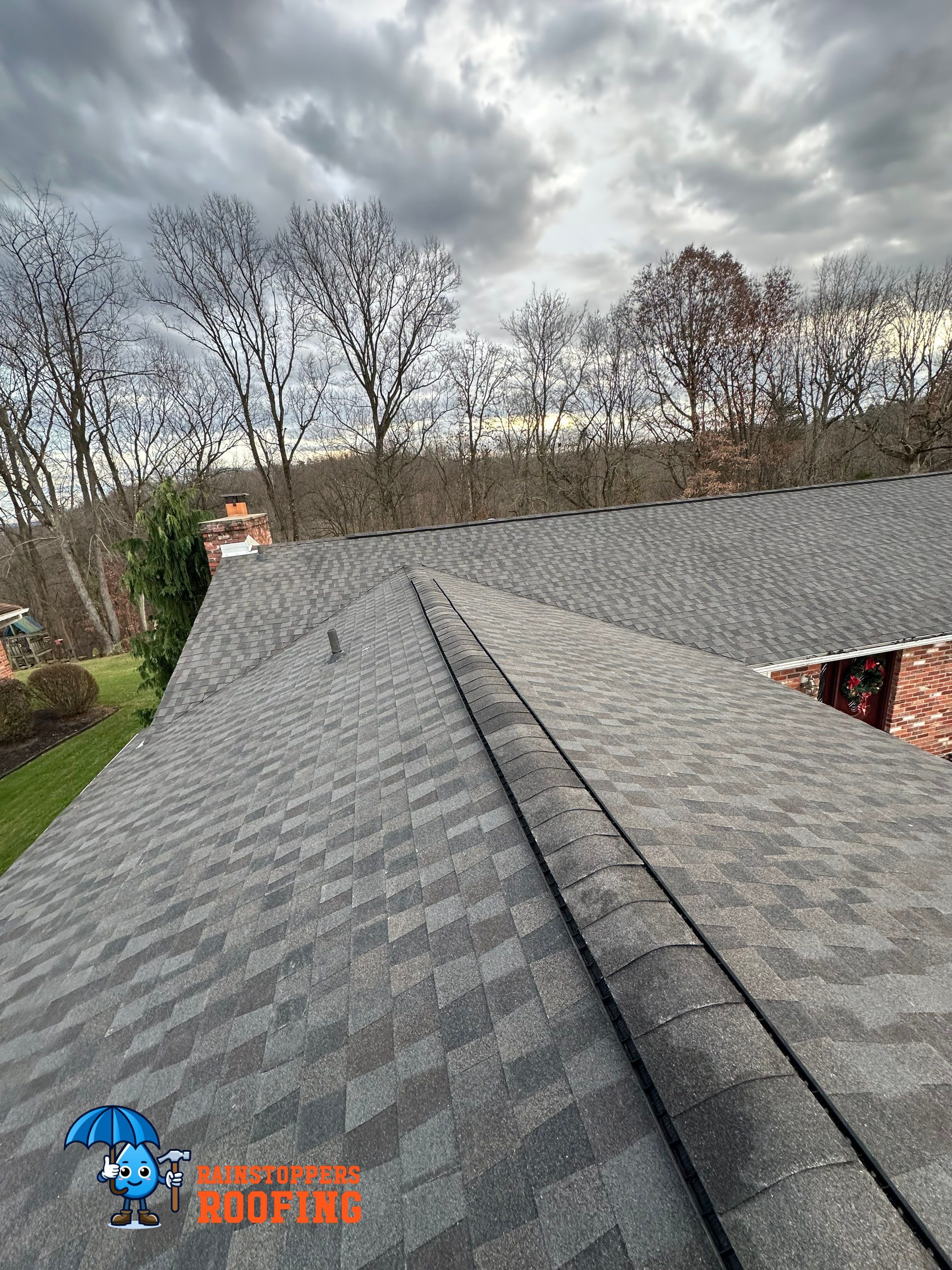 Residential Roofing Installation using GAF Timberline HDZ by Rainstoppers Roofing