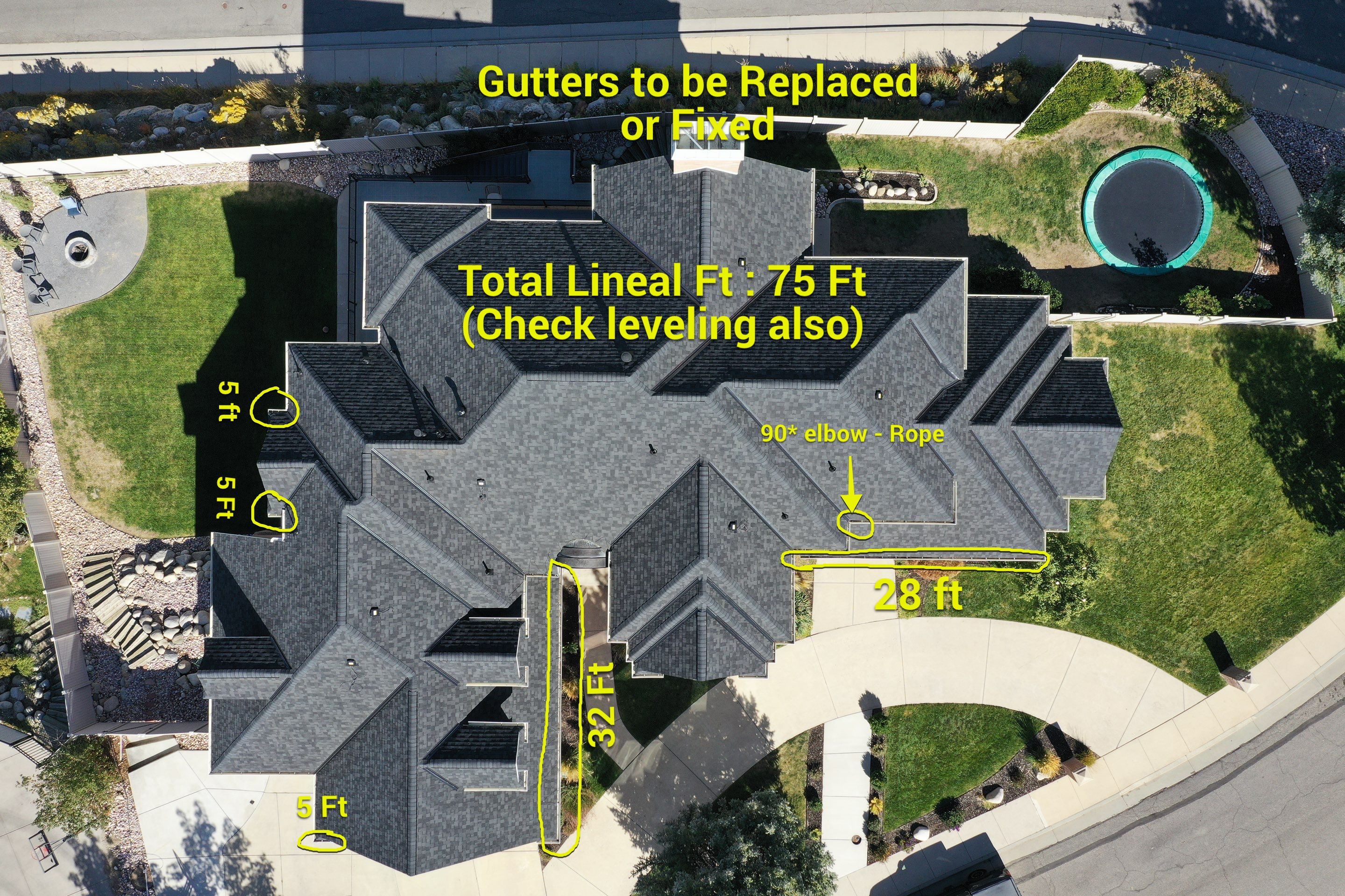 Residential Roofing installation  by Definitive Construction