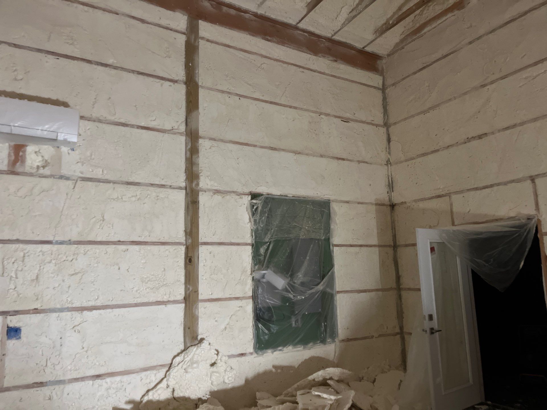 Open Cell Spray Foam to a Pole Barn by NYS Foam & Energy
