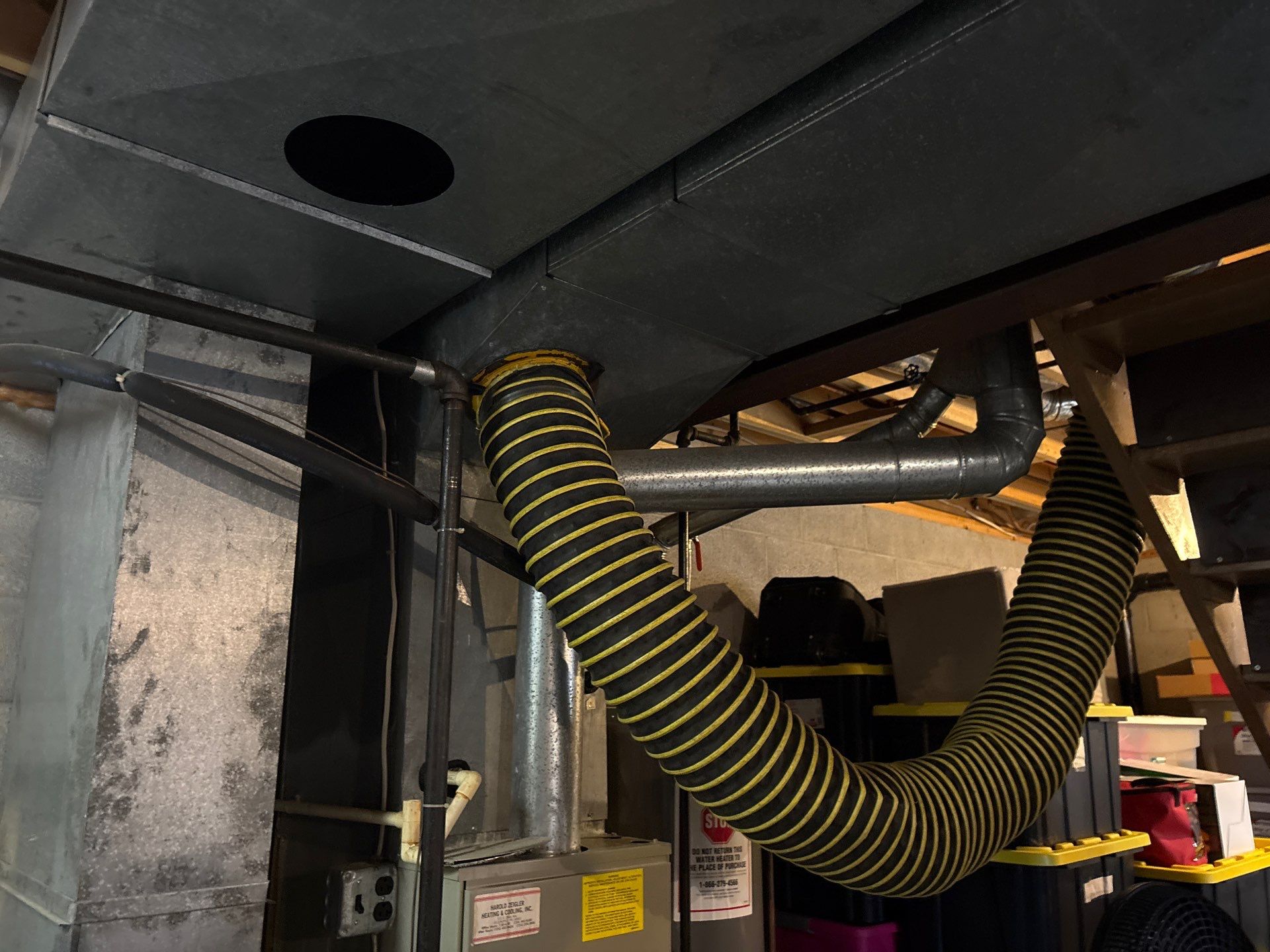 Air Duct Cleaning With a Vacuum Truck in Meridan, PA by Superior Air Duct Cleaning