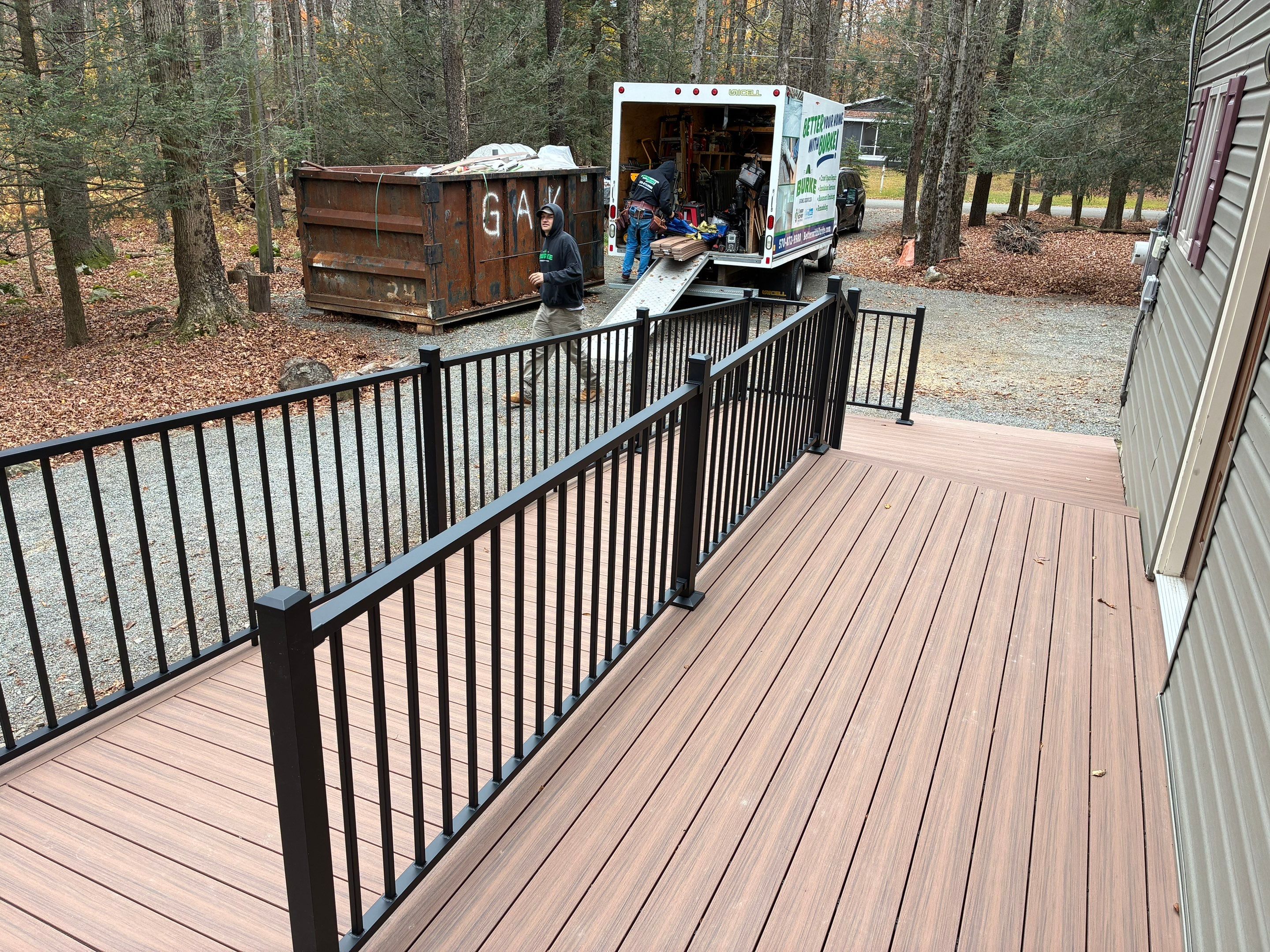 Project by Burke Home Services by Burke Home Services