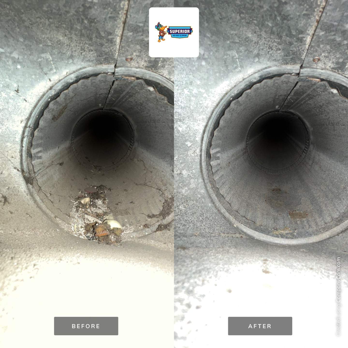 Air Duct Cleaning With a Vacuum Truck in Diamond, OH by Superior Air Duct Cleaning