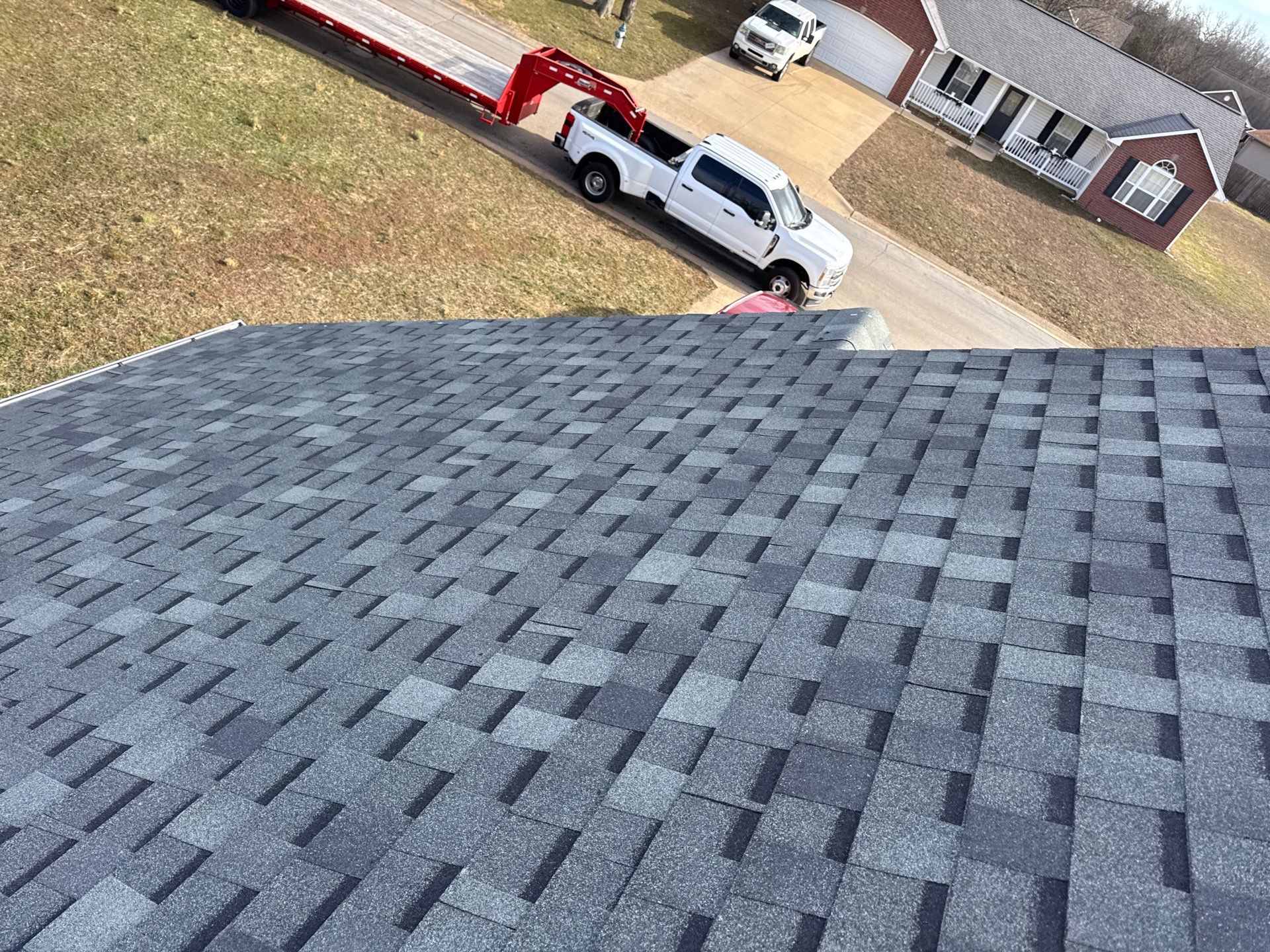 Residential Roofing Replacement - Atlas Pinnacle Pristine Architectural Shingle - Color Hearthstone  by Titan Commercial & Residential Roofing 