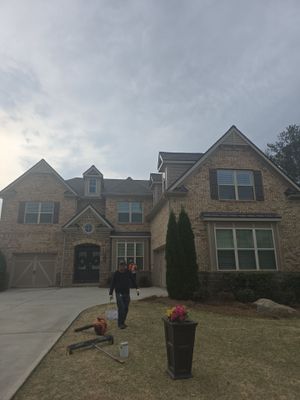 Cumming, GA Roof Replacement GAF Timberline HDZ Weathered Wood