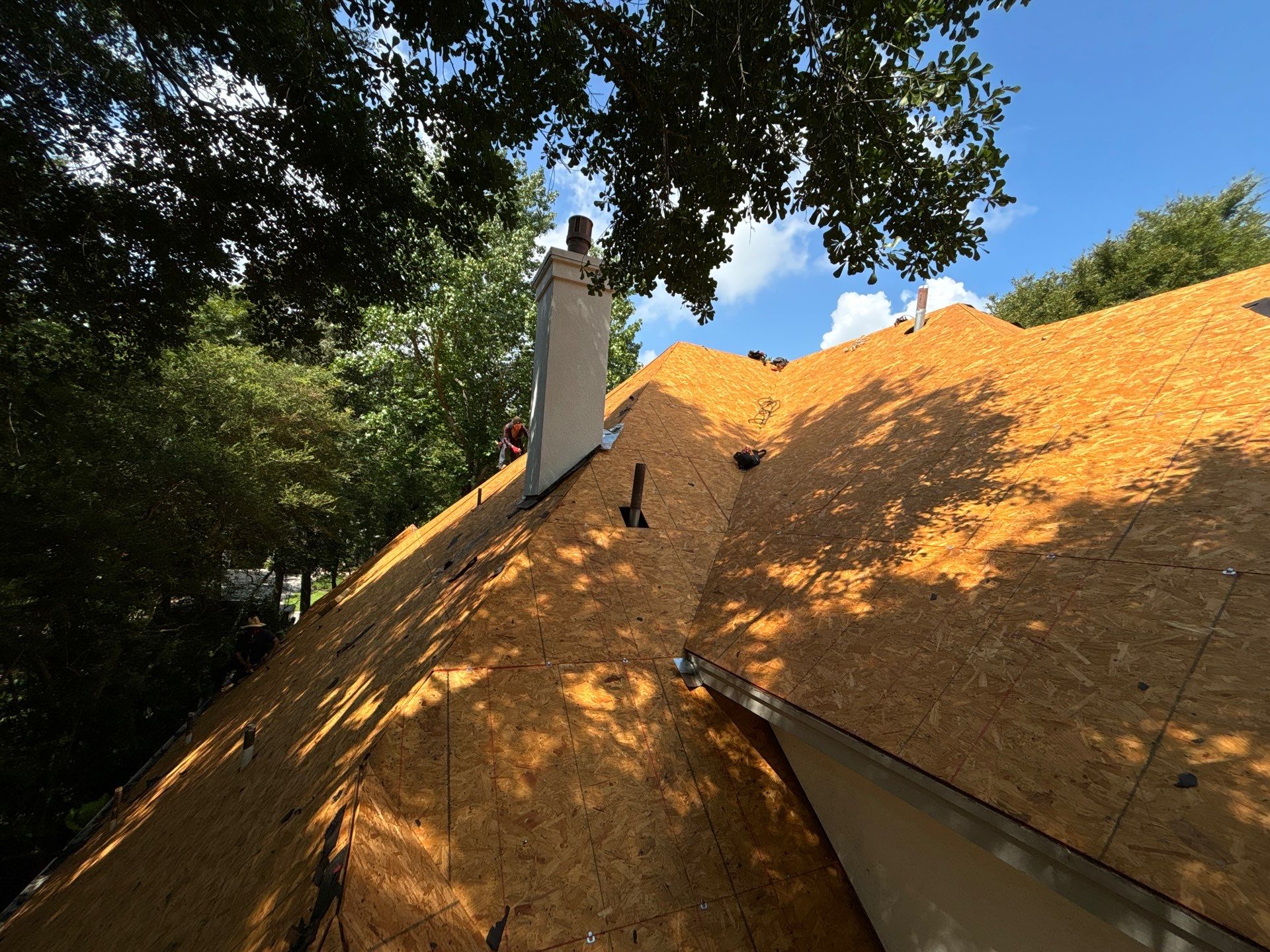 Residential Roofing Installation using Owen's Corning Duration (Lifetime) Shingles by Roof Repair Company