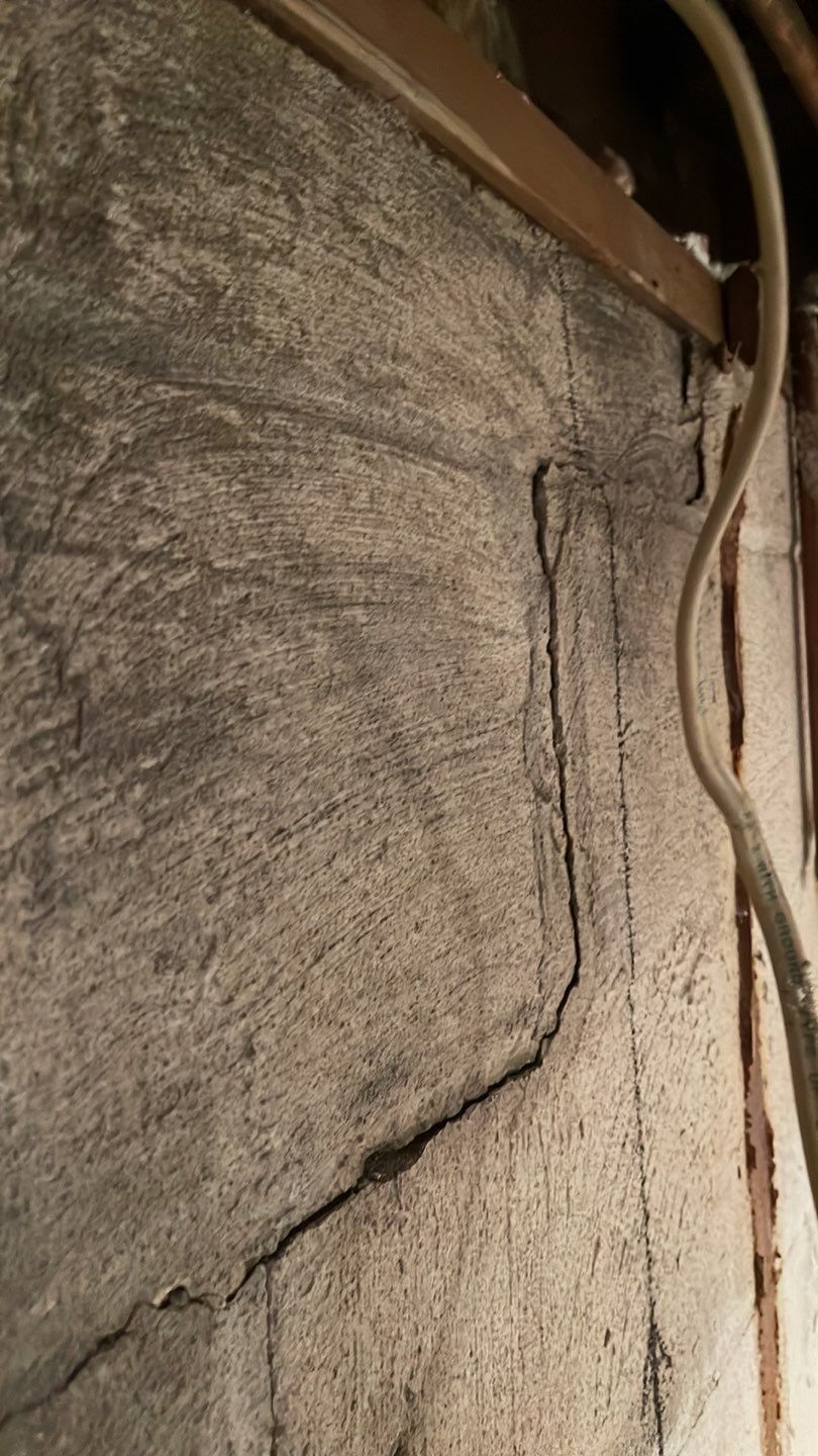 Embedded Fiber Reinforcement and Basement Waterproofing using GrateDrain Waterproofing System by Toledo Basement Repair