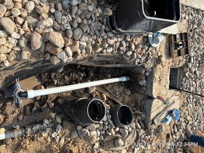 Commercial Water Meter and PVC Service Line Repair in College Station