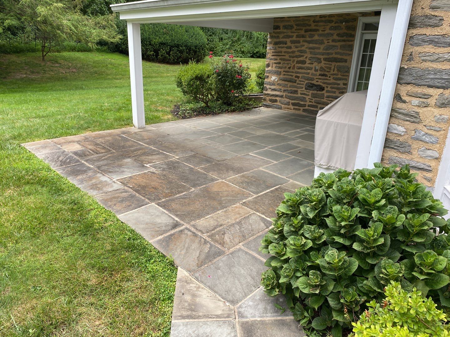 Patio Installation by Jamison Basement Waterproofing 
