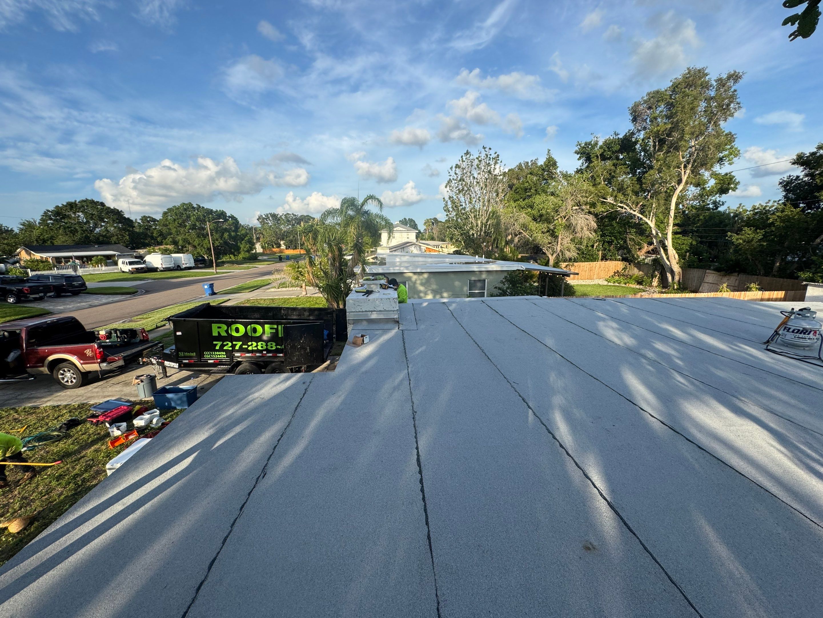 Project in St. Petersburg 33702 by Mitchell Roofing Company LLC 