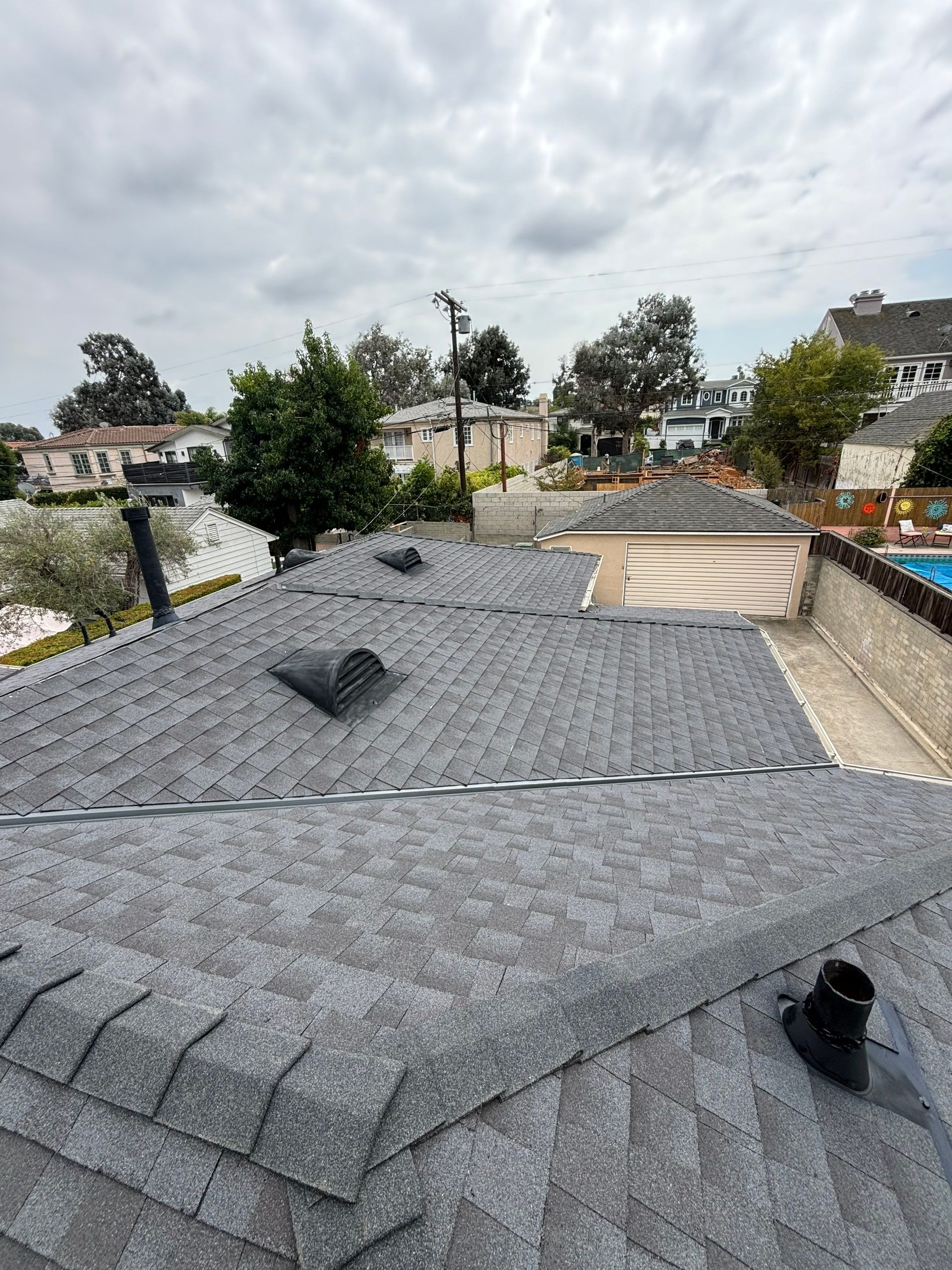 Residential Roofing Installation using Shingles by Hull Brothers Roofing