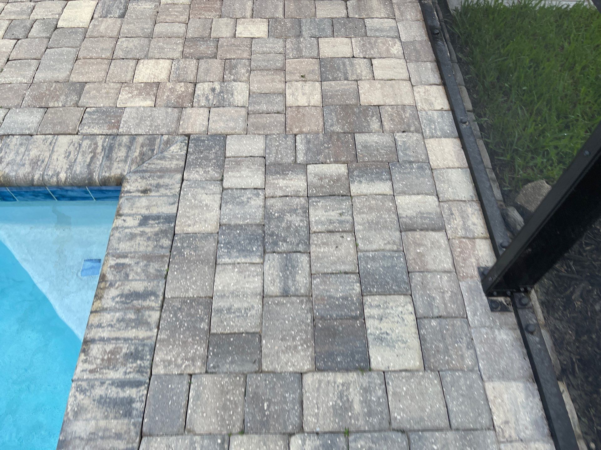 Pool Pavers using PolySand and Concrete Sealant  by DuraSeal