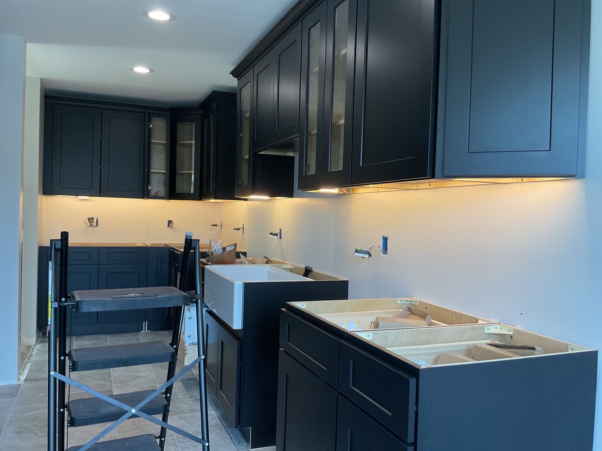 Under Cabinet Lighting Installed by ZAM by ZAM Electric