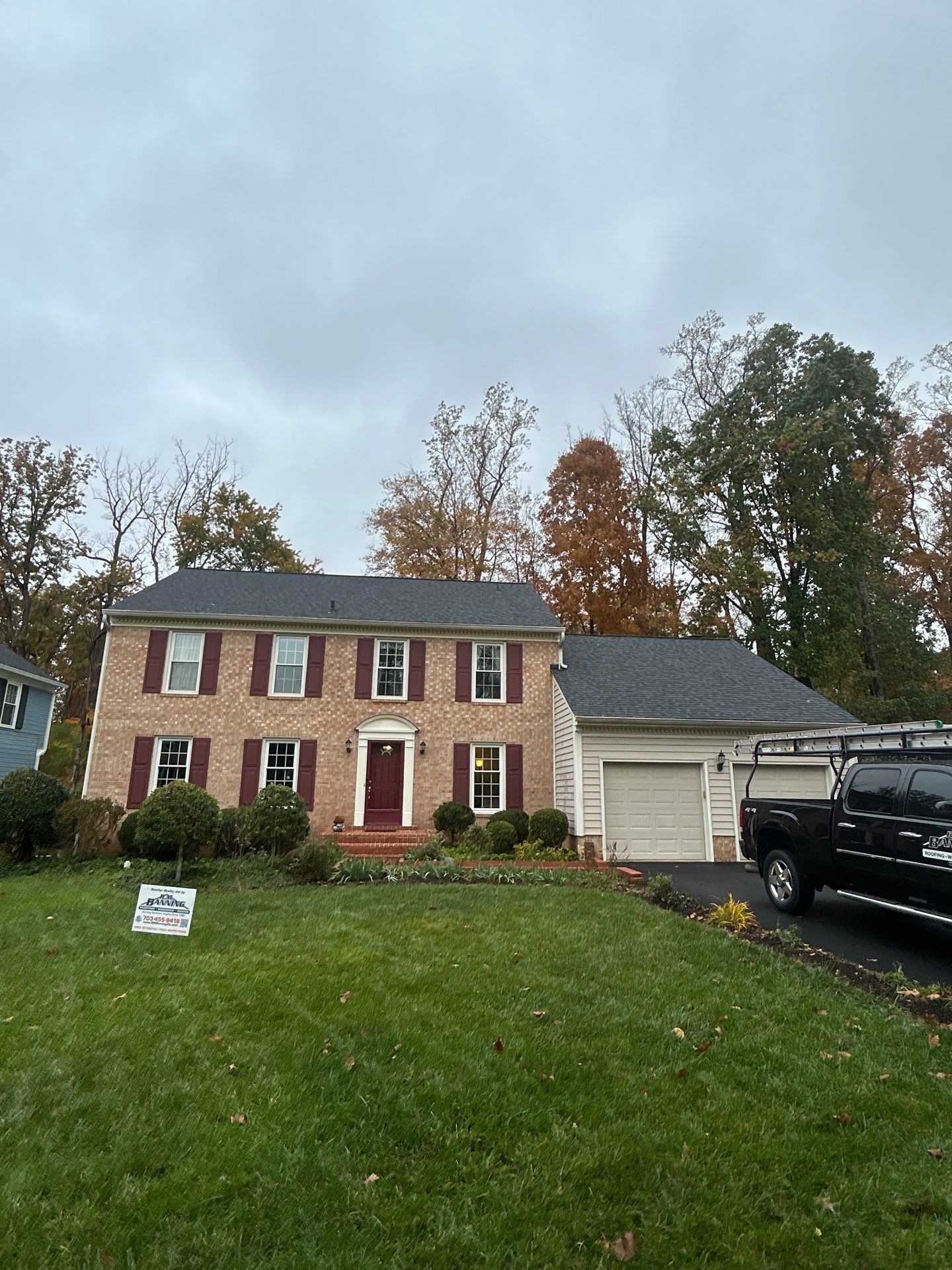 Alexandria :Residential Roof Replacement with CertainTeed Landmark Pro in Max Def Moire Black  by RM Banning, Inc.