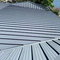 24ga 1.5" Mechanical Seam Charcoal Gray  by Total Roofing System The Metal Roof Experts