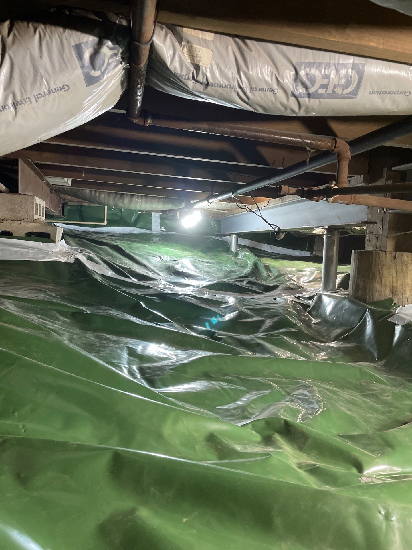 Crawlspace Support & Encapsulation in New Lenox by Area Wide Waterproofing