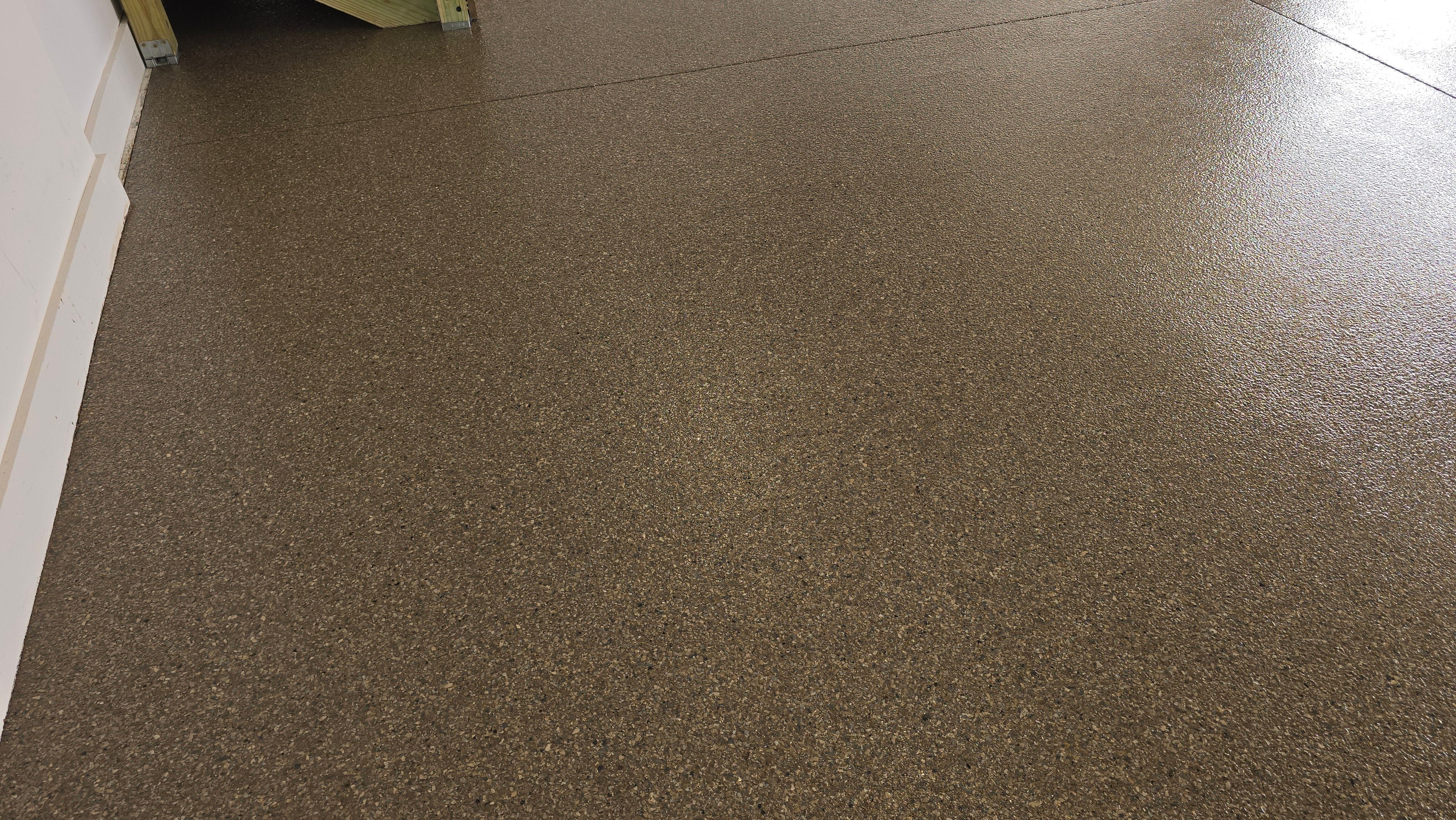 Garage using Obsidian by Elite Floor Solutions